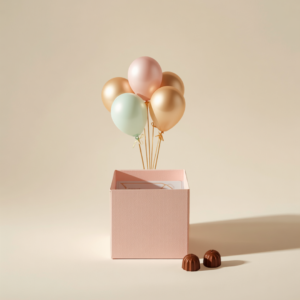 Birthday Balloon Bouquet Box